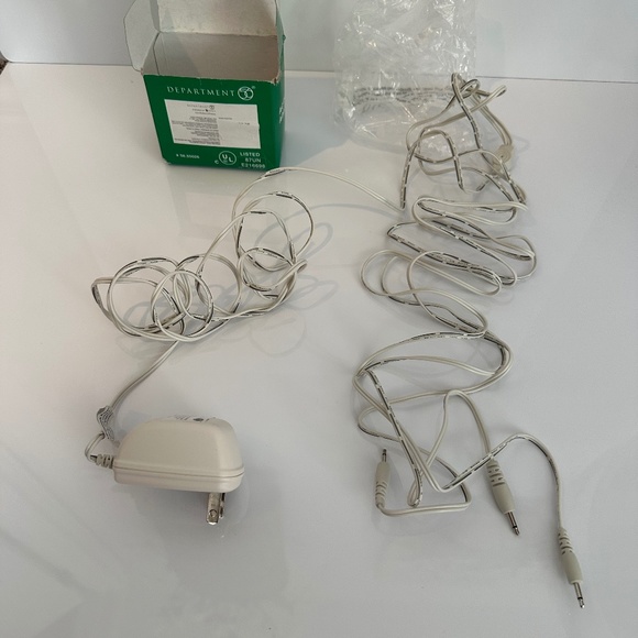 Department 56 AC/ DC Adapter 3-Prong Class 2 Transformer #55026 with box - NEW - Picture 1 of 6